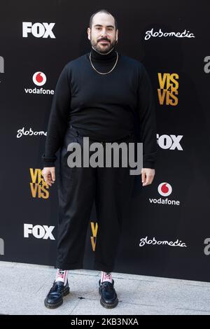 Alberto Velasco nimmt an der Präsentation der Saison 4 der Serie Vis a Vis in Madrid, Spanien, am 29. November 2018 Teil. (Foto von BorjaB.Hojas/COOLMedia/NurPhoto) Stockfoto