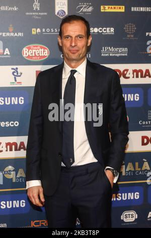 Massimiliano Allegri beim „Oscar Del Calcio AIC“ Italian Football Awards Fotocall in Mailand, Italien, am 03 2018. Dezember (Foto: Mairo Cinquetti/NurPhoto) Stockfoto