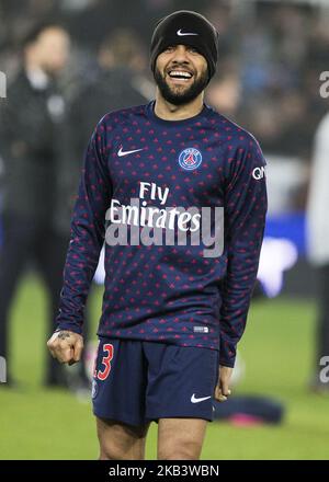 Alves Da Silva Daniel; während des französischen Fußballspiels L1 zwischen Straßburg und Paris Saint-Germain (PSG) im Stade de la Meinau-Stadion in Straßburg am 5. Dezember 2018. (Foto von Elyxandro Cegarra/NurPhoto) Stockfoto