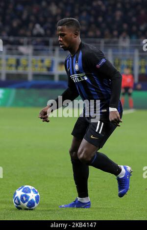 Keita Balde #11 des FC Internazionale Milano im Einsatz beim UEFA Champions League-Spiel der Gruppe B zwischen dem FC Internazionale und dem PSV im Stadio Giuseppe Meazza am 11. Dezember 2018 in Mailand, Italien. (Foto von Giuseppe Cottini/NurPhoto) Stockfoto