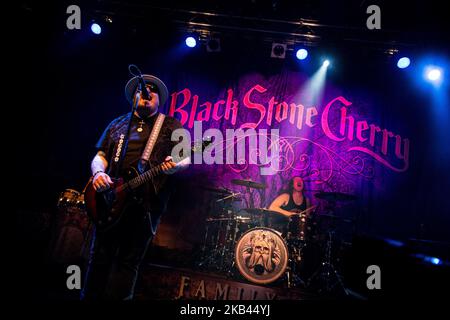 Die amerikanische Hardrock-Band Black Stone Cherry tritt am 27. November 2018 live im Alcatraz in Mailand, Italien, auf. (Foto von Roberto Finizio/NurPhoto) Stockfoto