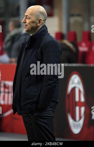 Ivan Gazidis AD des AC Mailand während der Serie Ein Spiel zwischen AC Mailand und Spal im Stadio Giuseppe Meazza am 29. Dezember 2018 in Mailand, Italien. (Foto von Giuseppe Cottini/NurPhoto) Stockfoto