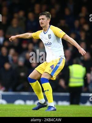 Southend, 01. Januar 2019 Alex Lacey von Gillingham's während der Sky Bet League ein Spiel zwischen Southend United und Gillingham im Roots Hall Ground, Southend, England am 01. Januar 2019. (Foto von Action Foto Sport/NurPhoto) Stockfoto