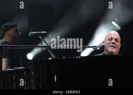 11. Januar 2019 - Orlando, Florida- Billy Joel tritt am 11. Januar 2019 auf der Bühne im Amway Center in Orlando, Florida, auf. (Foto von Paul Hennessy/NurPhoto) Stockfoto