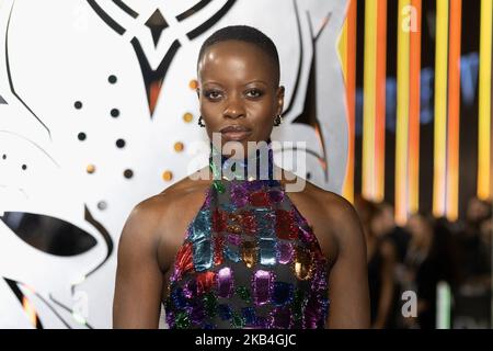 Florence Kasumba bei der Europa-Premiere von Black Panther: Wakanda Forever am Cineworld Leicester Square in London. Bilddatum: Donnerstag, 3. November 2022. Stockfoto