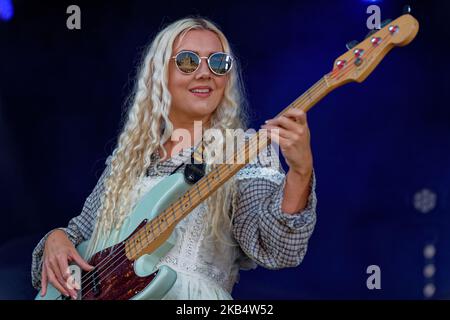 The Lottery Gewinners, Rochester Castle, Juli 2022 Stockfoto