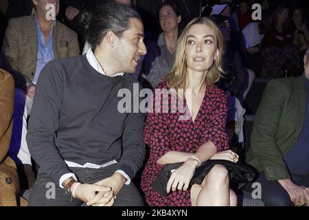 Marta Ortega und Carlos Torretta besuchen am 26 2019. Januar die Mercedes Benz Fashion Week Herbst/Winter 2019-2020 in Madrid, Spanien (Foto: Oscar Gonzalez/NurPhoto) Stockfoto