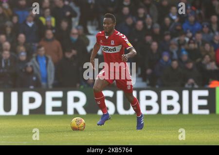 Mikel John Obi von Middlesbrough während des Sky Bet Championship-Spiels zwischen West Bromwich Albion und Middlesbrough am Samstag, den 2. Februar 2019, bei den Hawthorns in West Bromwich, Großbritannien. (Foto von MI News/NurPhoto) Stockfoto