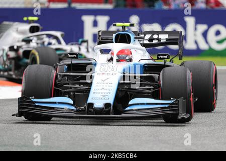Robert Kubica fährt mit dem (88) Williams Racing auf der Strecke während des Trainings für den Formel 1 Grand Prix von Italien beim Autodromo di Monza am 6. September 2019 in Monza, Italien. (Foto von Emmanuele Ciancaglini/NurPhoto) Stockfoto