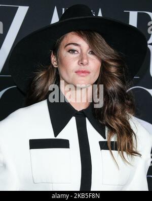 MANHATTAN, NEW YORK CITY, NEW YORK, USA - 06. SEPTEMBER: Shailene Woodley kommt zur Harper's BAZAAR-Veranstaltung 2019, die am 6. September 2019 in Manhattan, New York City, New York, USA, im Plaza Hotel stattfand. (Foto von Xavier Collin/Image Press Agency/NurPhoto) Stockfoto