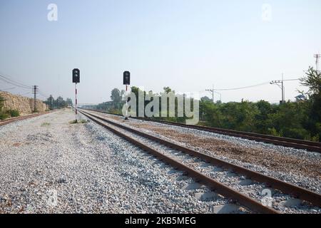 Pattaya Bahnhof Pattaya Thailand Stockfoto