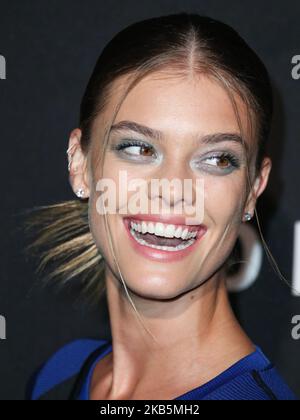 BROOKLYN, NEW YORK CITY, NEW YORK, USA - 09. SEPTEMBER: Nina Agdal kommt zur DKNY 30. Birthday Party, die am 9. September 2019 im St. Ann's Warehouse in Brooklyn, New York City, New York, USA, stattfand. (Foto von Xavier Collin/Image Press Agency/NurPhoto) Stockfoto