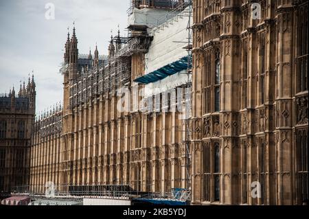 Palace of Westminster, London, Großbritannien am 14. September 2019 (Foto: Hristo Rusev/NurPhoto) Stockfoto