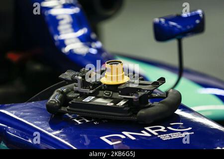 MONGER Billy (gbr), Carlin Motorsport, Dallara F317 Spiess Lenkrad während der EuroFormula Open 2019 in Barcelone, Spanien, vom 20. Bis 22. september. (Foto von Xavier Bonilla/NurPhoto) Stockfoto