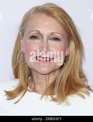 BEVERLY HILLS, LOS ANGELES, KALIFORNIEN, USA - 21. SEPTEMBER: Die Schauspielerin Patricia Clarkson kommt bei der BAFTA Los Angeles + BBC America TV Tea Party 2019 an, die am 21. September 2019 im Beverly Hilton Hotel in Beverly Hills, Los Angeles, Kalifornien, USA, stattfand. (Foto von Xavier Collin/Image Press Agency/NurPhoto) Stockfoto