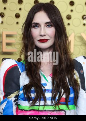 LOS ANGELES, KALIFORNIEN, USA - 22. SEPTEMBER: Carice van Houten kommt bei den jährlichen Primetime Emmy Awards 71. an, die im Microsoft Theater L.A. abgehalten werden Live am 22. September 2019 in Los Angeles, California, USA. (Foto von Xavier Collin/Image Press Agency/NurPhoto) Stockfoto