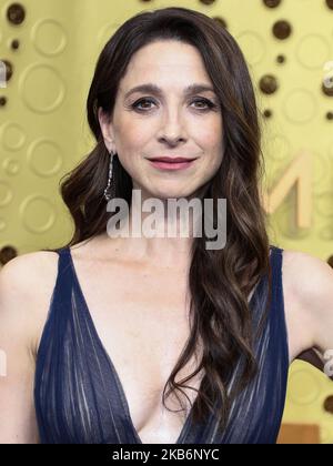 LOS ANGELES, KALIFORNIEN, USA - 22. SEPTEMBER: Marin Hinkle kommt bei den jährlichen Primetime Emmy Awards 71. an, die im Microsoft Theater L.A. abgehalten werden Live am 22. September 2019 in Los Angeles, California, USA. (Foto von Xavier Collin/Image Press Agency/NurPhoto) Stockfoto