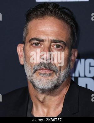 HOLLYWOOD, LOS ANGELES, KALIFORNIEN, USA - 23. SEPTEMBER: Jeffrey Dean Morgan kommt bei der Los Angeles Special Screening von AMCs 'The Walking Dead'-Saison 10 an, die am 23. September 2019 im TCL Chinese Theatre IMAX in Hollywood, Los Angeles, Kalifornien, USA, stattfand. (Foto von Xavier Collin/Image Press Agency/NurPhoto) Stockfoto