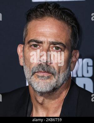 HOLLYWOOD, LOS ANGELES, KALIFORNIEN, USA - 23. SEPTEMBER: Jeffrey Dean Morgan kommt bei der Los Angeles Special Screening von AMCs 'The Walking Dead'-Saison 10 an, die am 23. September 2019 im TCL Chinese Theatre IMAX in Hollywood, Los Angeles, Kalifornien, USA, stattfand. (Foto von Xavier Collin/Image Press Agency/NurPhoto) Stockfoto