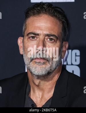 HOLLYWOOD, LOS ANGELES, KALIFORNIEN, USA - 23. SEPTEMBER: Jeffrey Dean Morgan kommt bei der Los Angeles Special Screening von AMCs 'The Walking Dead'-Saison 10 an, die am 23. September 2019 im TCL Chinese Theatre IMAX in Hollywood, Los Angeles, Kalifornien, USA, stattfand. (Foto von Xavier Collin/Image Press Agency/NurPhoto) Stockfoto