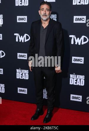 HOLLYWOOD, LOS ANGELES, KALIFORNIEN, USA - 23. SEPTEMBER: Jeffrey Dean Morgan kommt bei der Los Angeles Special Screening von AMCs 'The Walking Dead'-Saison 10 an, die am 23. September 2019 im TCL Chinese Theatre IMAX in Hollywood, Los Angeles, Kalifornien, USA, stattfand. (Foto von Xavier Collin/Image Press Agency/NurPhoto) Stockfoto