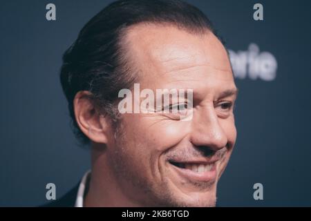 Der Schauspieler Stefano Accorsi nimmt am 24. September 2019 in Rom, Italien, an der TV-Filmfotozelle „1994“ im Space Moderno Teil. (Foto von Luca Carlino/NurPhoto) Stockfoto