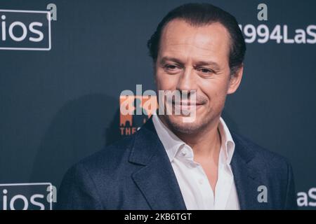 Der Schauspieler Stefano Accorsi nimmt am 24. September 2019 in Rom, Italien, an der TV-Filmfotozelle „1994“ im Space Moderno Teil. (Foto von Luca Carlino/NurPhoto) Stockfoto