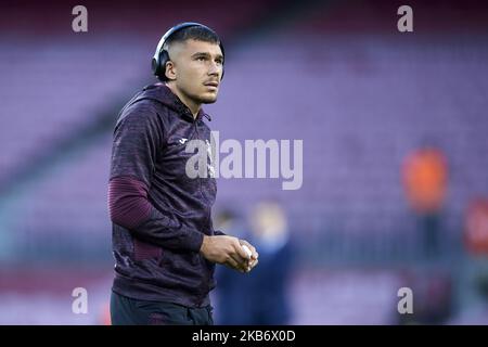 Andrei von Villarreal während des Liga-Spiels zwischen FC Barcelona und Villarreal CF im Camp Nou am 24. September 2019 in Barcelona, Spanien. (Foto von Jose Breton/Pics Action/NurPhoto) Stockfoto