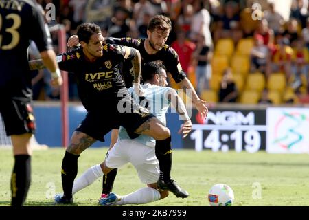 Nicolas Viola Benito (Benevento Calcio) während des italienischen Fußballs der Serie B Benevento Calcio gegen Virtus Entella - Serie B im Stadion Ciro Vigorito, Italien am 29. September 2019 (Foto von Paolo Manzo/NurPhoto) Stockfoto