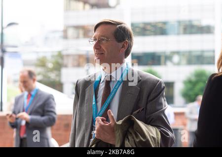 Dominic Grieve QC, Abgeordneter von Beaconsfield, bei der Konferenz der Konservativen Partei im Manchester Central Convention Complex, Manchester, am Montag, 30. September 2019 (Foto: P Scaasi/MI News/NurPhoto) Stockfoto