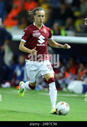 Diego Laxalt von Turin während des Serie-A-Spiels Parma Calcio gegen den FC Turin am 30. September 2019 im Ennio Tardini Stadium in Parma, Italien (Foto: Matteo Ciambelli/NurPhoto) Stockfoto