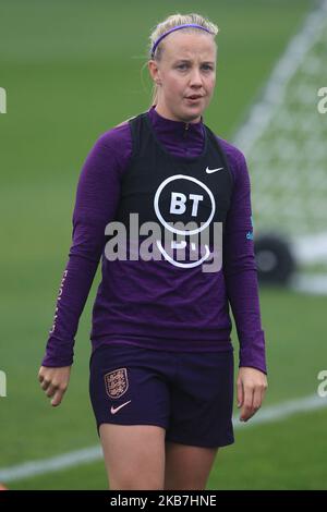 Spennymoor, Co Durham, England Oktober 4. während der England Lionesses-Schulung am Freitag, den 4.. Oktober 2019 im Brewery Field, Spennymoor. (Foto von Mark Fletcher/MI News/NurPhoto) Stockfoto