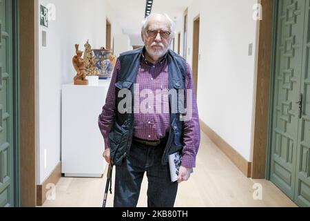 Der mexikanische Regisseur Arturo Ripstein nimmt an der Präsentation des Madrider Filmfestivals Teil, am 10. Oktober 2019 Spanien (Foto: Oscar Gonzalez/NurPhoto) Stockfoto