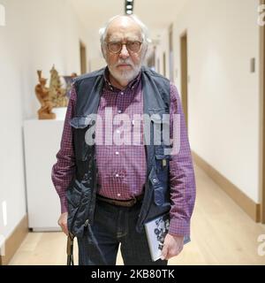 Der mexikanische Regisseur Arturo Ripstein nimmt an der Präsentation des Madrider Filmfestivals Teil, am 10. Oktober 2019 Spanien (Foto: Oscar Gonzalez/NurPhoto) Stockfoto