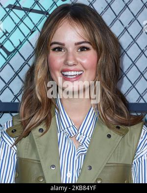 HOLLYWOOD, LOS ANGELES, KALIFORNIEN, USA - 11. OKTOBER: Die Schauspielerin Debby Ryan kommt zur Vorstellung der Tiffany and Co. Mens Collection, die am 11. Oktober 2019 im Hollywood Athletic Club in Hollywood, Los Angeles, Kalifornien, USA, stattfand. (Foto von Xavier Collin/Image Press Agency/NurPhoto) Stockfoto