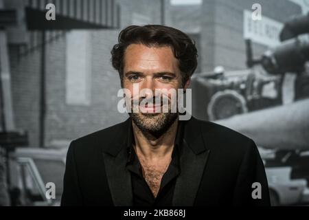 Nicolas Bedos nimmt am 12. Oktober 2019 an der Eröffnungsfeier des Lumiere-Festivals 11. in Lyon, Frankreich, Teil. (Foto von Nicolas Liponne/NurPhoto) Stockfoto