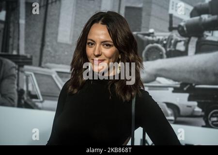 Monia Chokri nimmt am 12. Oktober 2019 an der Eröffnungsfeier des Lumiere-Festivals 11. in Lyon, Frankreich, Teil. (Foto von Nicolas Liponne/NurPhoto) Stockfoto