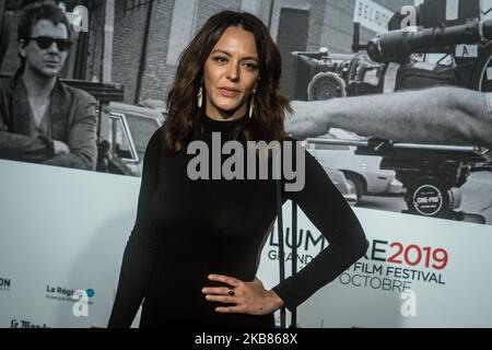 Monia Chokri nimmt am 12. Oktober 2019 an der Eröffnungsfeier des Lumiere-Festivals 11. in Lyon, Frankreich, Teil. (Foto von Nicolas Liponne/NurPhoto) Stockfoto