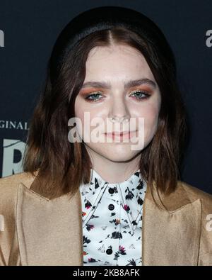 WEST HOLLYWOOD, LOS ANGELES, KALIFORNIEN, USA - 14. OKTOBER: Die Schauspielerin Elsie Fisher kommt zur Los Angeles Premiere von Hulus 'Castle Rock'-Saison 2, die am 14. Oktober 5 im AMC Sunset 2019 in West Hollywood, Los Angeles, Kalifornien, USA, stattfand. (Foto von Xavier Collin/Image Press Agency/NurPhoto) Stockfoto