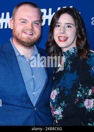 HOLLYWOOD, LOS ANGELES, KALIFORNIEN, USA - 15. OKTOBER: Zack Akers nimmt am Photo Call für die „Limetown“ von Facebook Watch Teil, die am 15. Oktober 2019 im Hollywood Athletic Club in Hollywood, Los Angeles, Kalifornien, USA, stattfand. (Foto von Image Press Agency/NurPhoto) Stockfoto