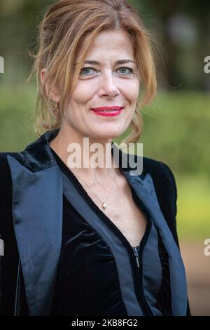 Sandra Ceccarelli nimmt am 16. Oktober 2019 in Rom, Italien, an der Fotozelle des Films 'Gli Anni Amari' in der Casa del Cinema Teil. (Foto von Mauro Fagiani/NurPhoto) Stockfoto