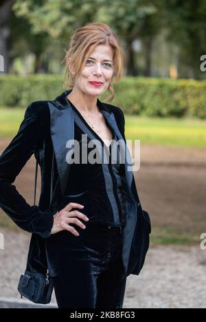 Sandra Ceccarelli nimmt am 16. Oktober 2019 in Rom, Italien, an der Fotozelle des Films 'Gli Anni Amari' in der Casa del Cinema Teil. (Foto von Mauro Fagiani/NurPhoto) Stockfoto