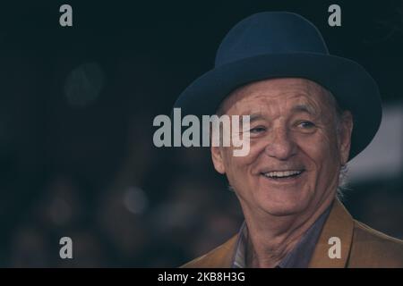 Bill Murray besucht den roten Teppich „Motherless Brooklyn“ während des Filmfestivals Rom 14. am 17. Oktober 2019 in Rom, Italien (Foto: Luca Carlino/NurPhoto) Stockfoto