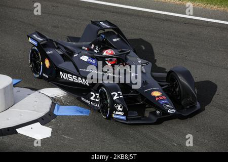 23 BUEMI Sebastien (Sui), Nissan e.Dams, Aktion während des offiziellen Vorsaison-Tests der sechsten Saison auf dem Circuit Ricardo Tormo in Valencia am 15., 16., 17. Und 18. Oktober 2019 in Spanien. (Foto von Xavier Bonilla/NurPhoto) Stockfoto