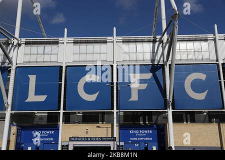 Leicester City gegen Burnley im King Power Stadium, Leicester am Samstag, den 19.. Oktober 2019. (Foto von John Cripps/MI News/NurPhoto) Stockfoto