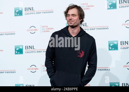 Christopher Backus nimmt am 20. Oktober 2019 an der Fotozelle für den Film ‘Drowning’ während des Rome Film Fest 14. im Auditorium Parco della Musica Teil. (Foto von Giuseppe Maffia/NurPhoto) Stockfoto