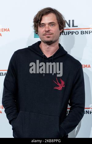 Christopher Backus nimmt am 20. Oktober 2019 an der Fotozelle für den Film ‘Drowning’ während des Rome Film Fest 14. im Auditorium Parco della Musica Teil. (Foto von Giuseppe Maffia/NurPhoto) Stockfoto