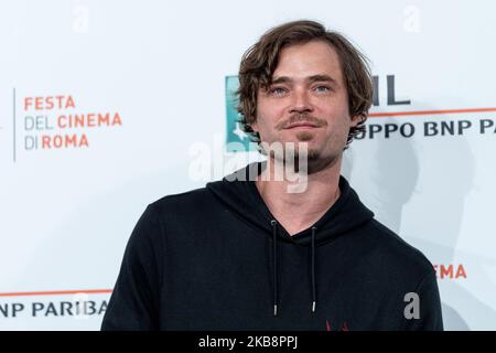 Christopher Backus nimmt am 20. Oktober 2019 an der Fotozelle für den Film ‘Drowning’ während des Rome Film Fest 14. im Auditorium Parco della Musica Teil. (Foto von Giuseppe Maffia/NurPhoto) Stockfoto