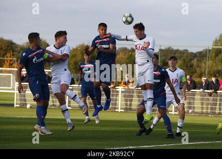 Luis Binks von Tottenham Hotspur während der UAFA Youth League zwischen Tottenham Hotspur und Crvena zvezda ( Red Star Belgrade) am 22. Oktober 2019 auf dem Hotspur Way, Enfield, England. (Foto von Action Foto Sport/NurPhoto) Stockfoto