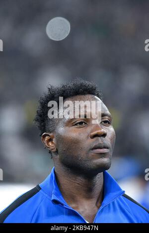 Kwadwo Asamoah vom FC Internazionale beim UEFA Champions League Gruppenspiel zwischen Internazionale und Borussia Dortmund am 23. Oktober 2019 im Stadio San Siro, Mailand, Italien (Foto: Giuseppe Maffia/NurPhoto) Stockfoto